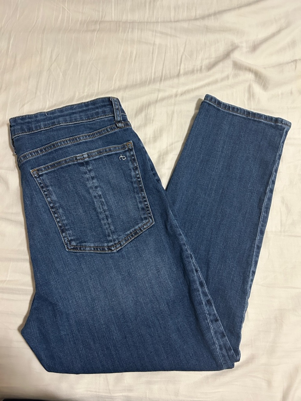 Rag & Bone Nina High Rise Ankle Cigarette Denim